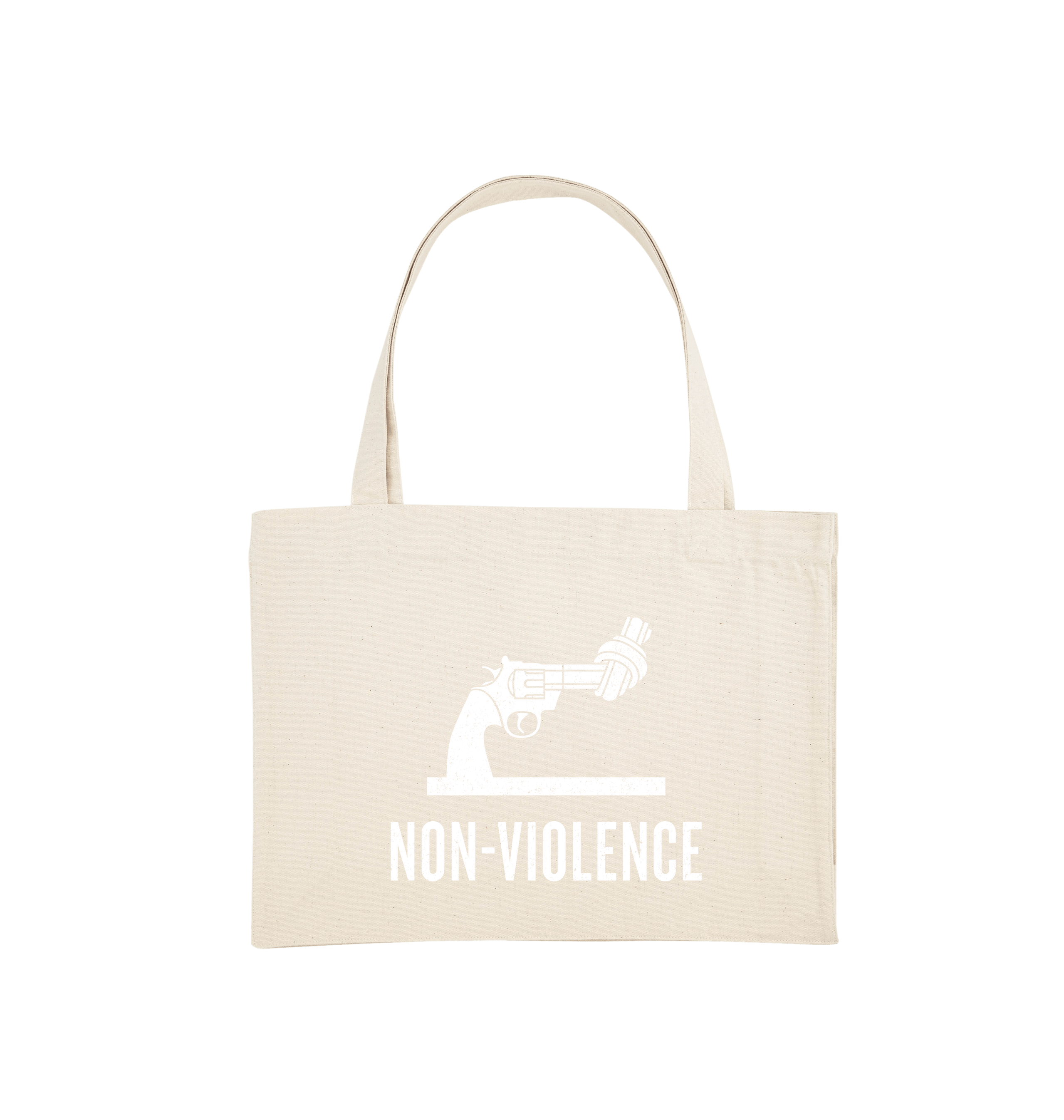 Natural Printed Bag Front