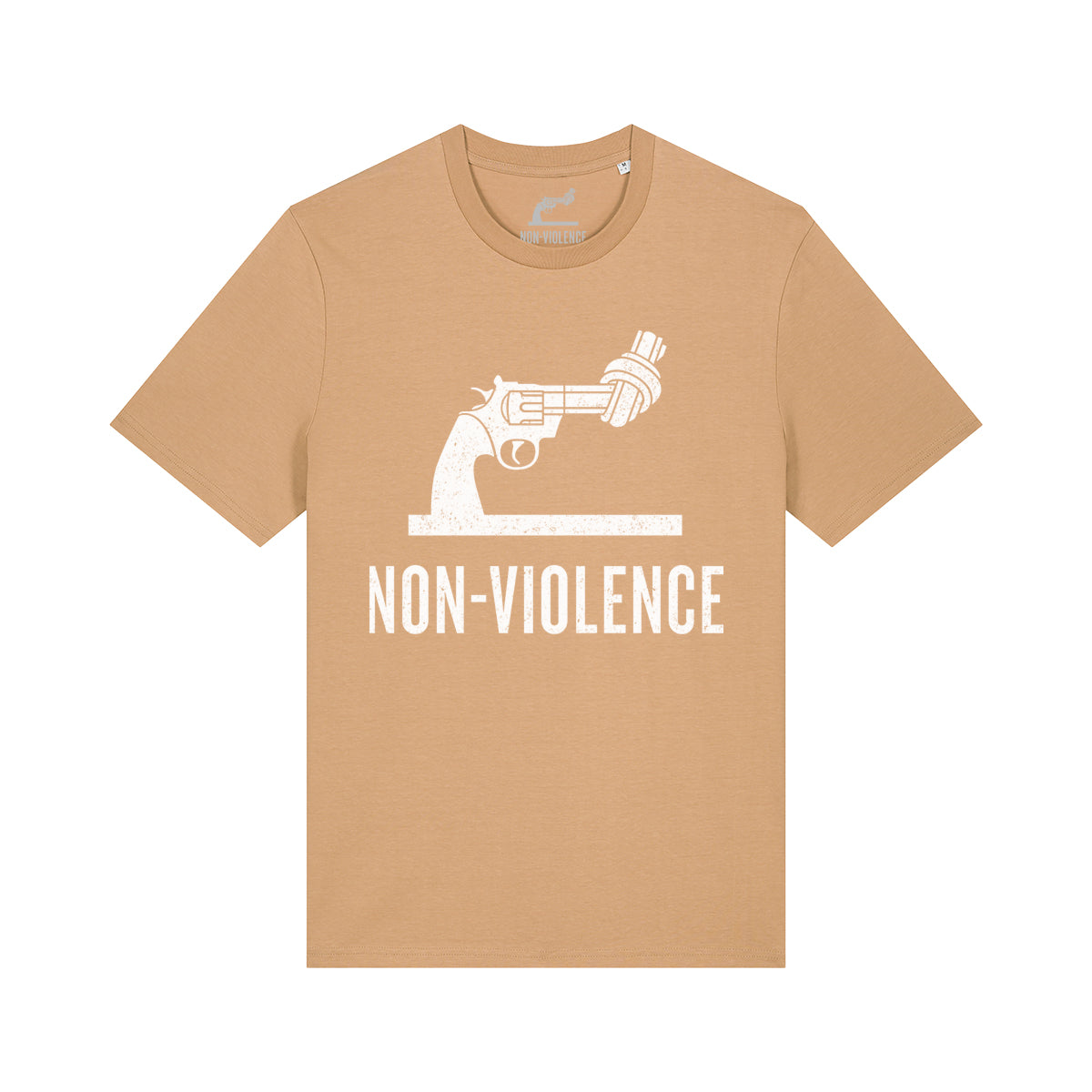 Non-Violence Project White Knotted Gun T-Shirt