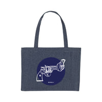 Non-Violence Project Knotted Gun Sketch Woven Shopping Tote-Non-Violence-Shop