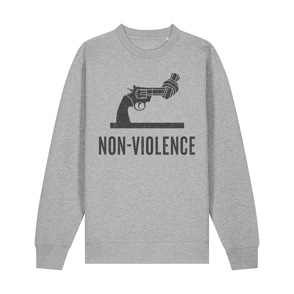Non-Violence Project Distressed Knotted Gun Sweatshirt