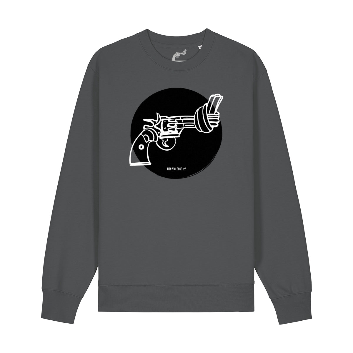 Non-Violence Project Knotted Gun Circle Sweatshirt