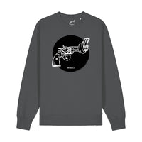 Non-Violence Project Knotted Gun Circle Sweatshirt-Non-Violence-Shop