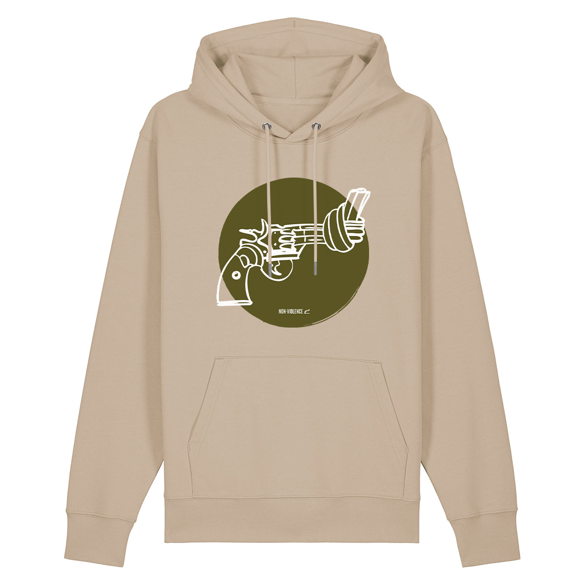 Non-Violence Project Knotted Gun Circle Hooded Sweatshirt