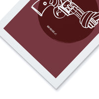 Non-Violence Project Knotted Gun Circle A4 Print