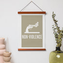 Non-Violence Project Distressed Knotted Gun A4 Print