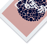 Non-Violence Project Knotted Gun Dots A4 Print