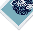 Non-Violence Project Knotted Gun Dots A4 Print