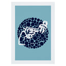 Non-Violence Project Knotted Gun Dots A4 Print