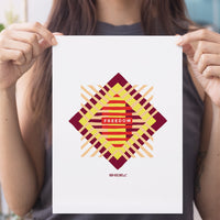 Non-Violence Project Freedom Stripe A4 Print