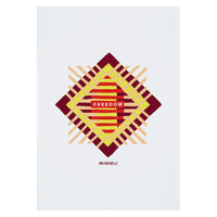 Non-Violence Project Freedom Stripe A4 Print
