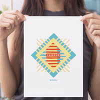 Non-Violence Project Freedom Stripe A4 Print