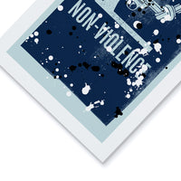 Non-Violence Project Knotted Gun Graffiti A4 Print