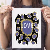 Non-Violence Project Love A4 Print