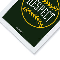Non-Violence Project Baseball A4 Print