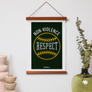 Non-Violence Project Baseball A4 Print
