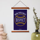 Non-Violence Project Baseball A4 Print