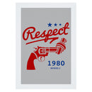 Non-Violence Project Knotted Gun Collegiate A4 Print