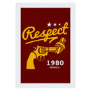 Non-Violence Project Knotted Gun Collegiate A4 Print