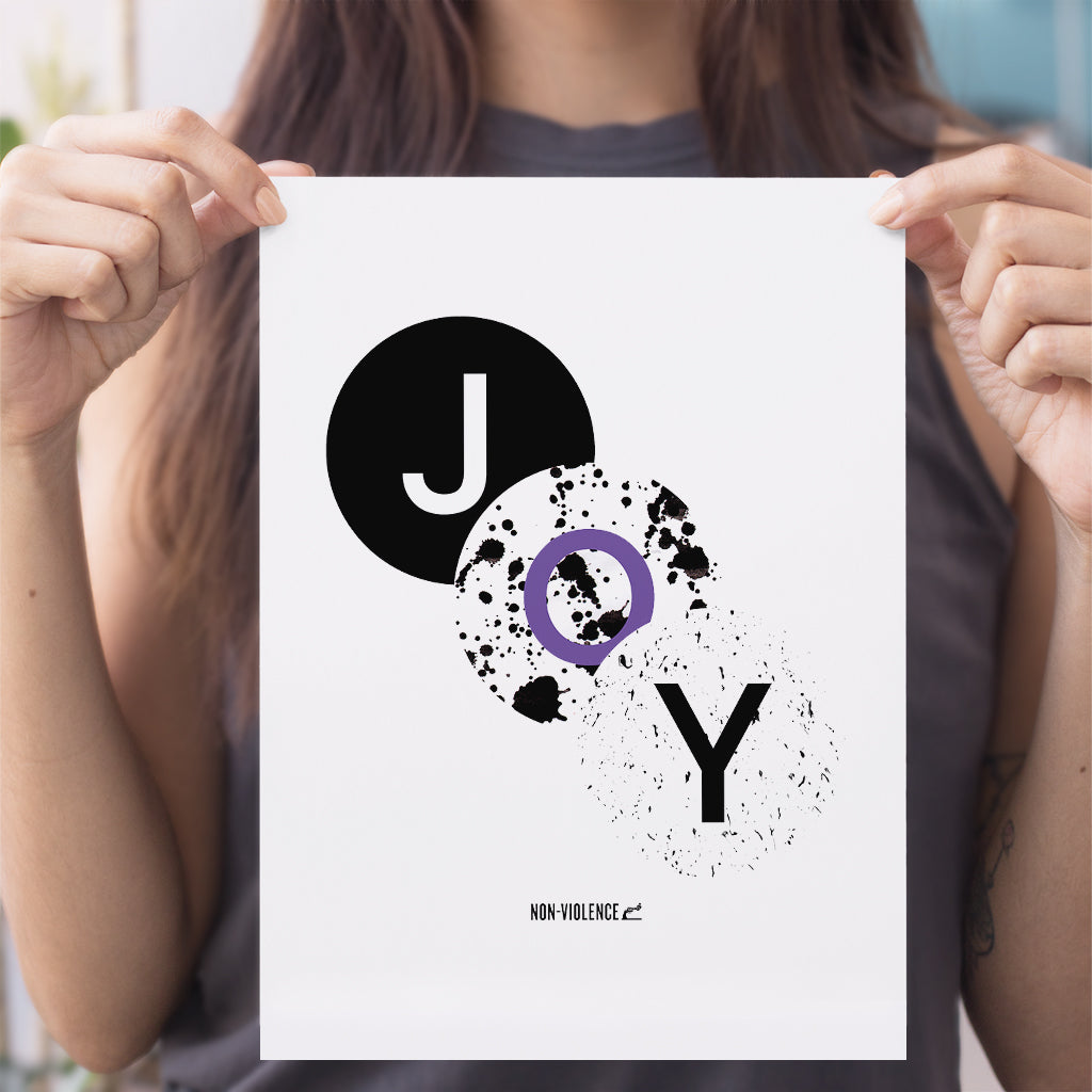 Non-Violence Project Joy A4 Print