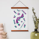 Non-Violence Project Knotted Gun Shapes A4 Print
