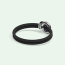 IMAGINE BRACELET / BLACK RECYCLED NYLON-Non-Violence-Shop