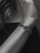 IMAGINE BRACELET / BROWN LEATHER-Non-Violence-Shop