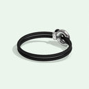 IMAGINE BRACELET / BLACK LEATHER-Non-Violence-Shop