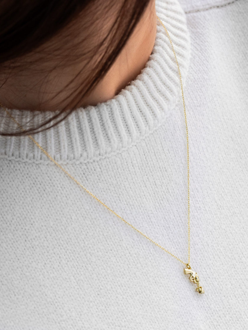 Vacier Chain Necklace Gold for women