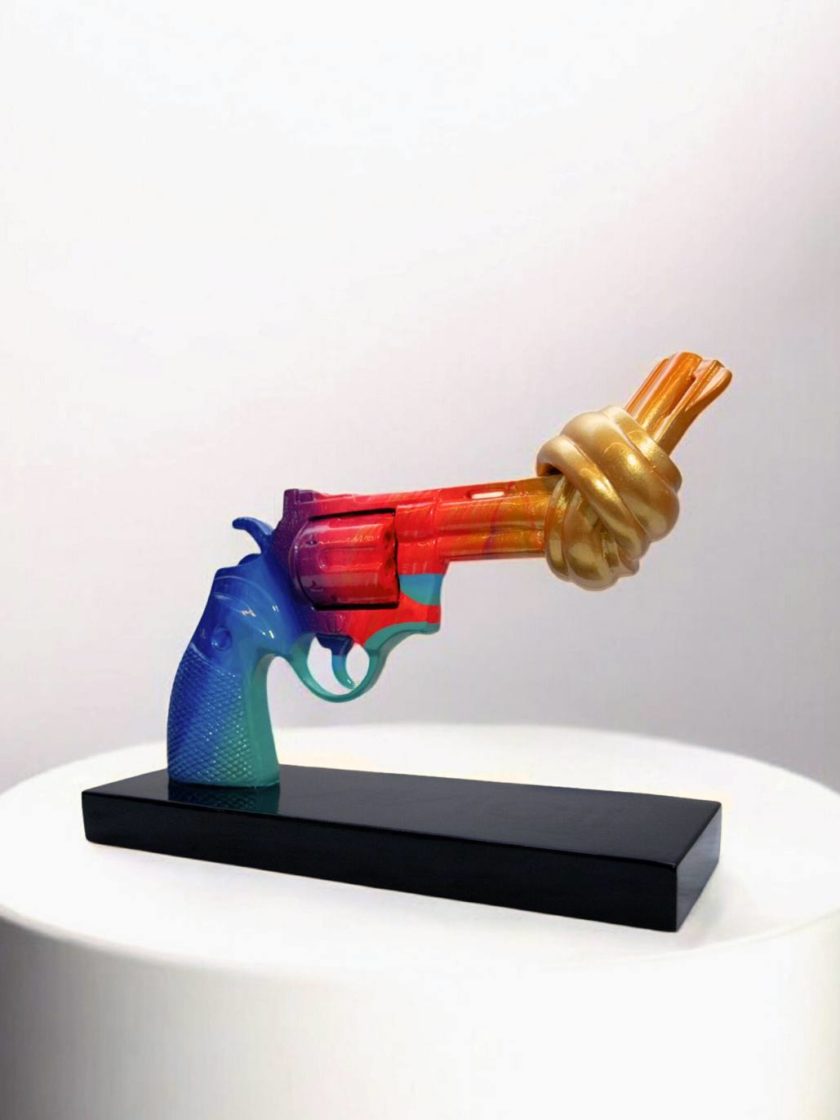 The Avicii by Tim Bergling Foundation Sculpture is hand-painted resin in Limited Edition. It comes with a gift box and a certificate.